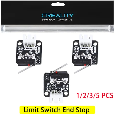 Creality Official Ender 3 Limit Switch End Stop 1/2/3/5PCS for  Ender 3 Pro/3 V2/Ender 5 Series/CR-10 Series 3D Printer accessor