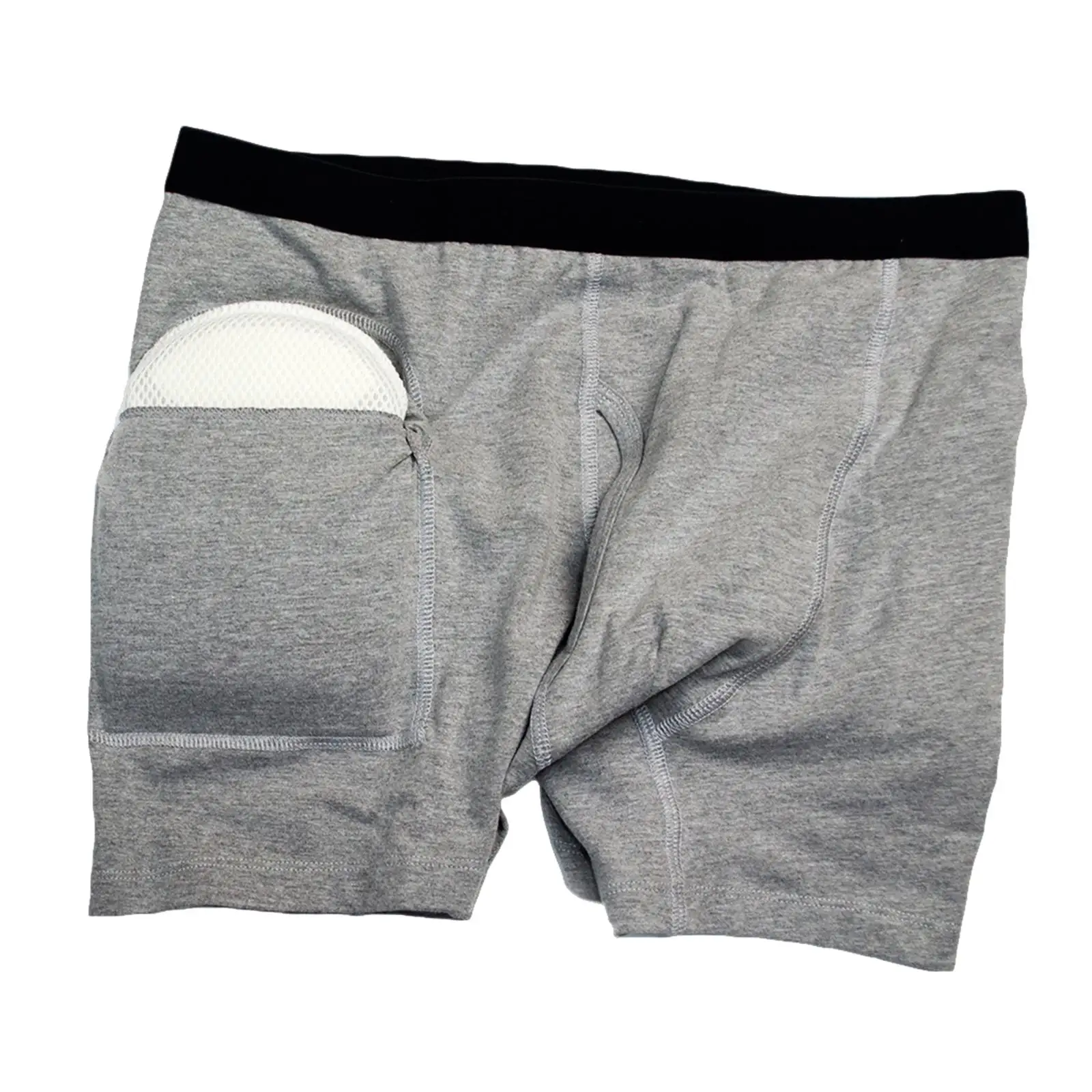 Male Hip Fractures Protector Pants High Impact Absorption Soft Pad Underwear for Senior Fall Defense