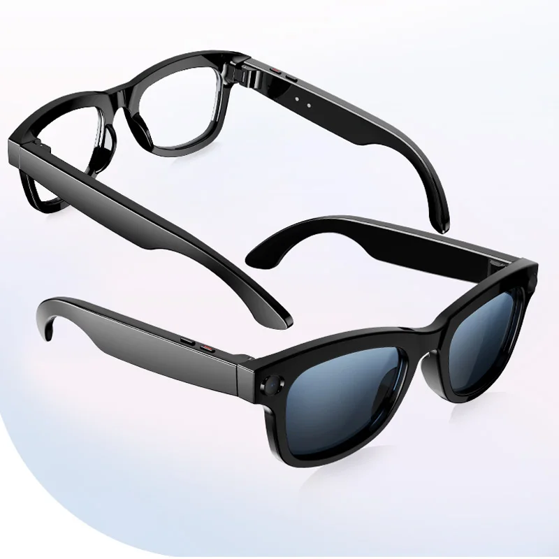 

Gfordt Smart Glasses AI Smart Glasses 500W/800W HD Camera AI Translation Video Conference Recording ENC Noise Cancelling