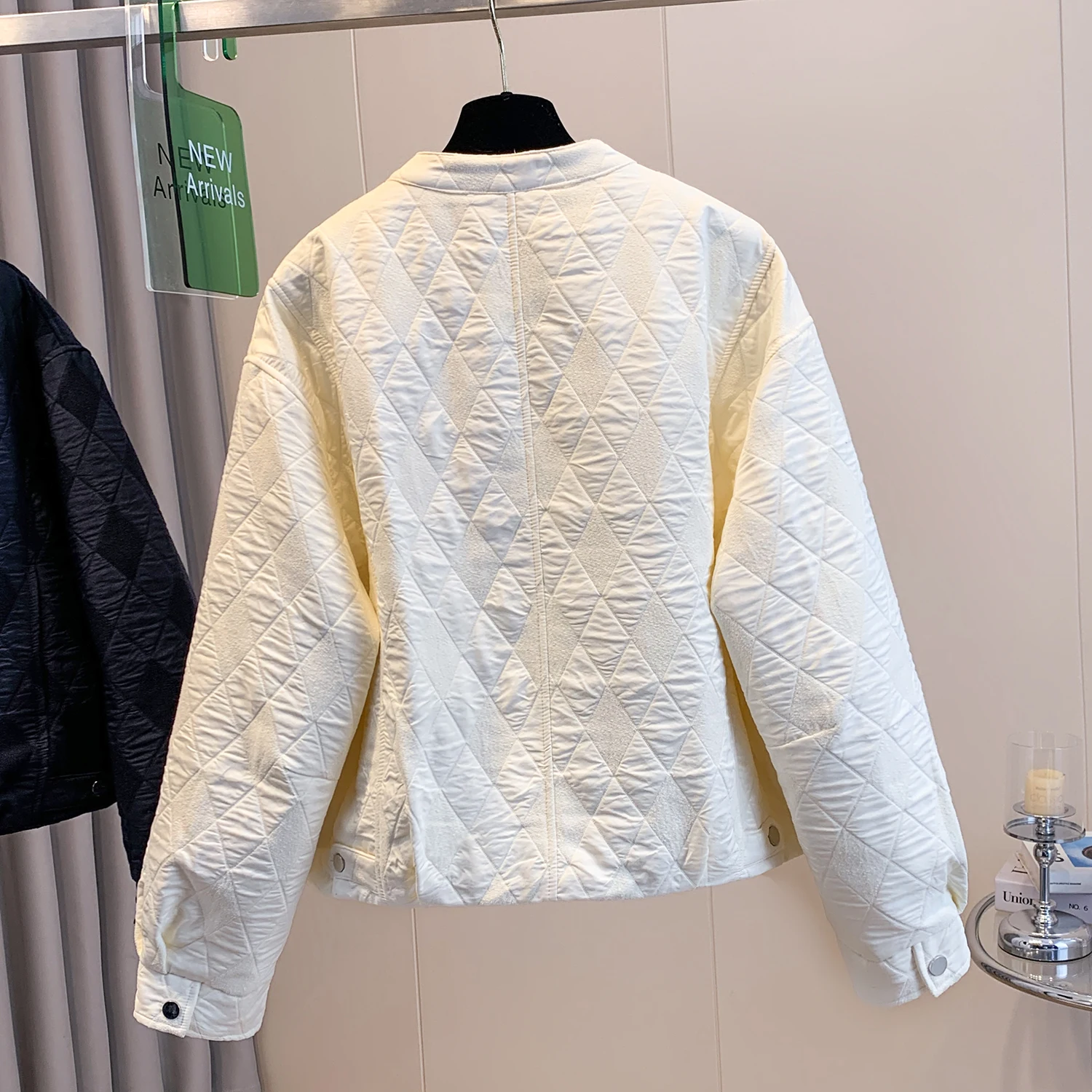 جودة عالية ort القطن Jaet المرأة Faion تنوعا ملابس خارجية غير رسمية الخريف الشتاء Sli معطف القطن الصغير