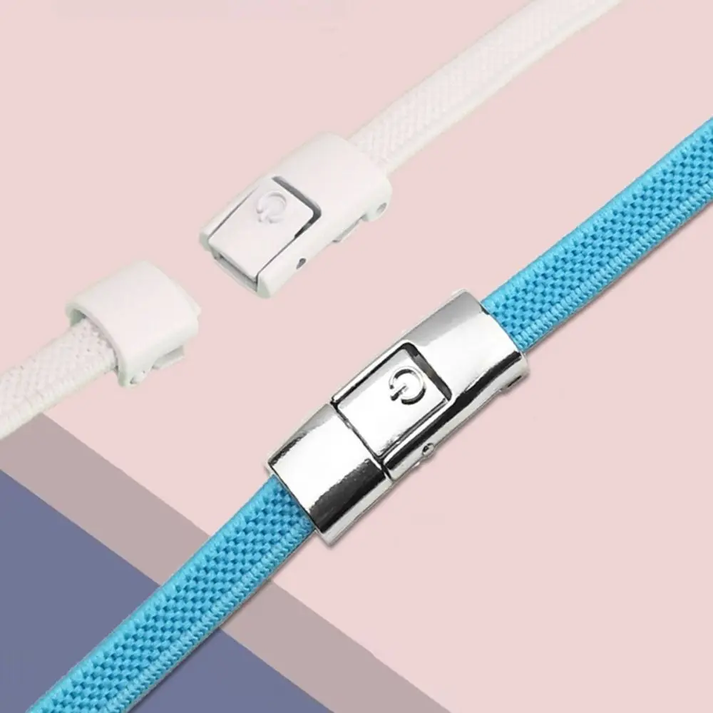 結ばない靴紐 マグネット式靴紐 バックルプレス フラットフリー靴紐バックル 靴紐アクセサリー 靴紐ツール 靴バックル