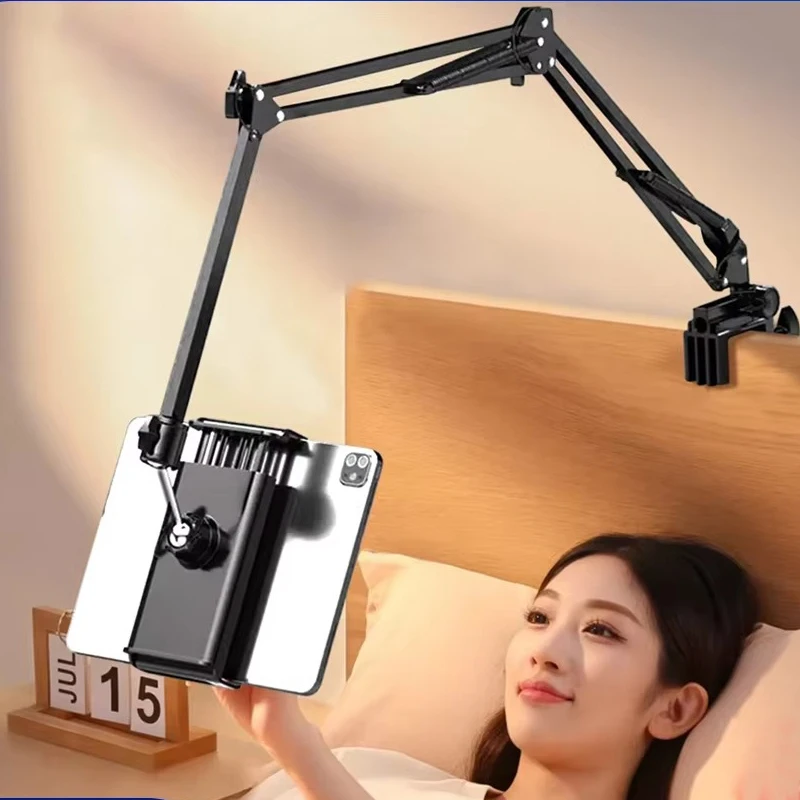 Tablet Stand Holder for Bed Rotatable Phone Stand for 4-12.9