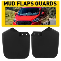 FRONT LEFT AND RIGHT SET MUDFLAPS MUD FOR  2012-ON FORD TRANSIT CUSTOM FLAP PAIRMudflaps Splash Guards Fender Front Rear