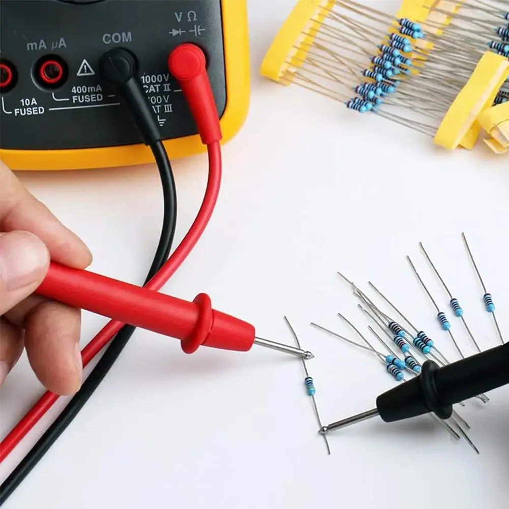 300/600 Stück 1 % Widerstandsset, Widerstand 1/4 W, Metallschichtwiderstände-Set, 10 Ohm ~ 1 M Ohm, 30 Werte, elektronische Komponenten-Kit