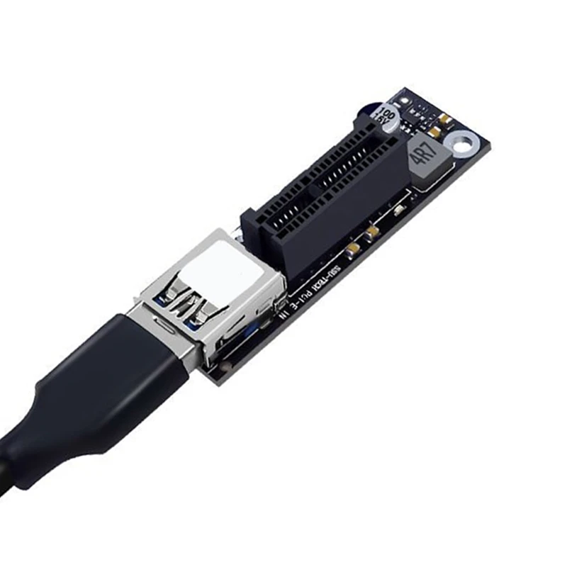 

X64A_PCIE Riser Cable 10Gbps USB 3.0 PCI Express X1 to X1 Extension Cable