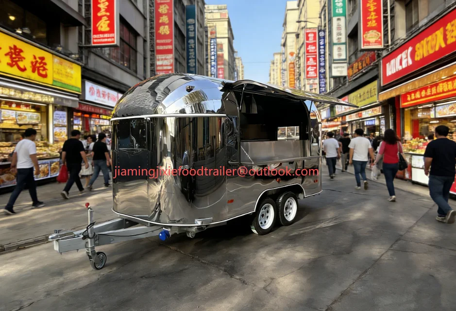 

Мобильный фургон-кафе CE EEC для уличной торговли, пиццы и закусок, прицеп-караван для продажи в Европе