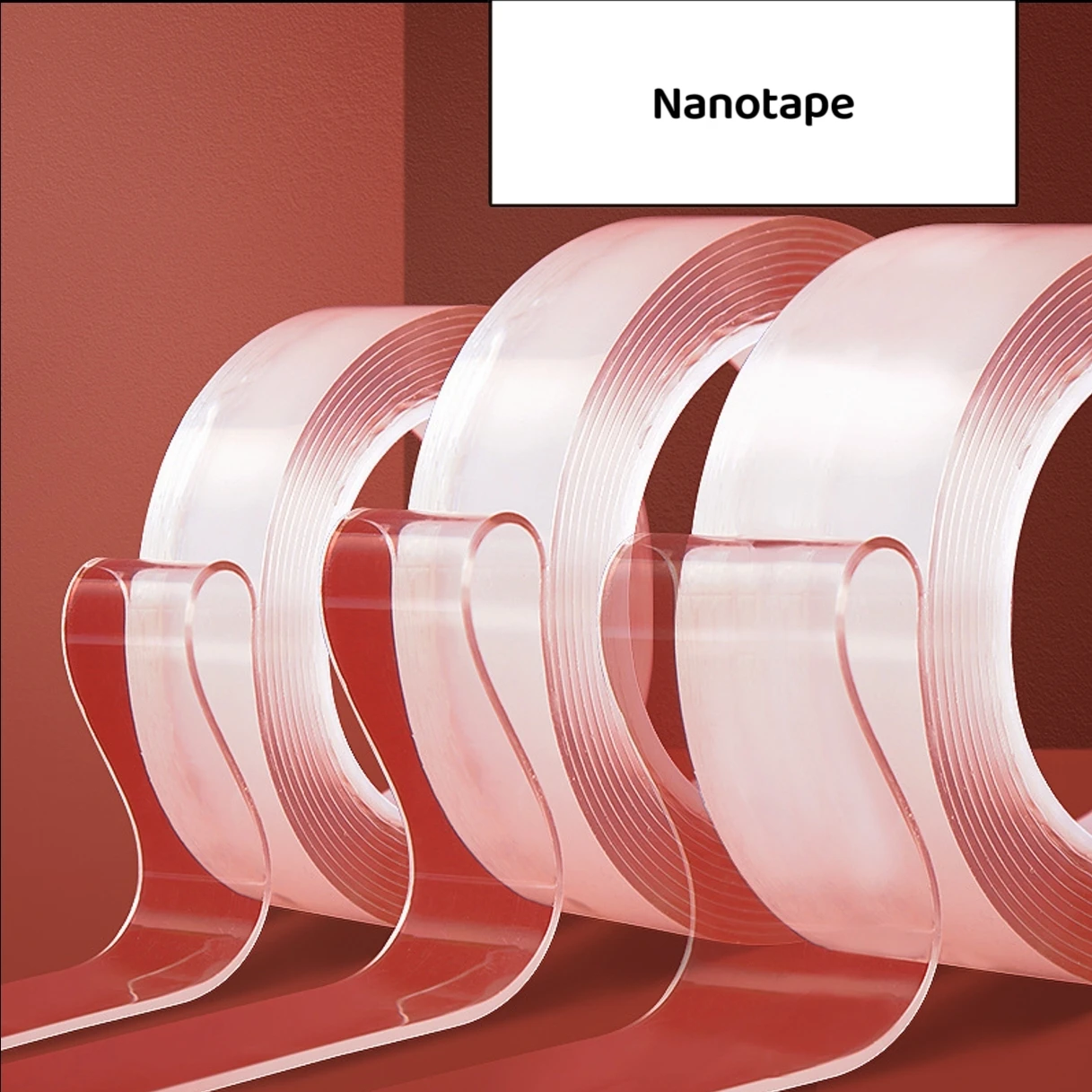 Nano cinta adhesiva fuerte sin rastro Nano cinta de doble cara mágica PET transparente cinta de doble cara