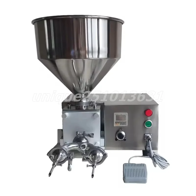 

Commercial Butter Puff Cake Filling Machine Automatic Quantitative Bread Cream Filling Machine Sauce Peanut Butter Filler