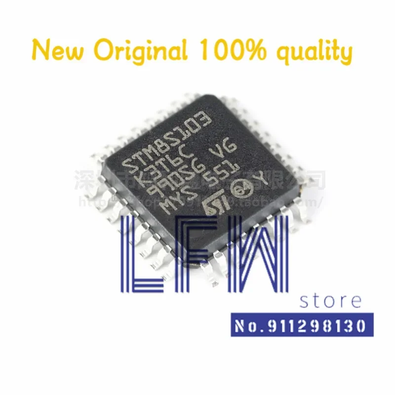 5pcs/lot STM8S103K3T6C STM8S103 K3T6C LQFP-32 MCU Chipset 100% New&Original In Stock