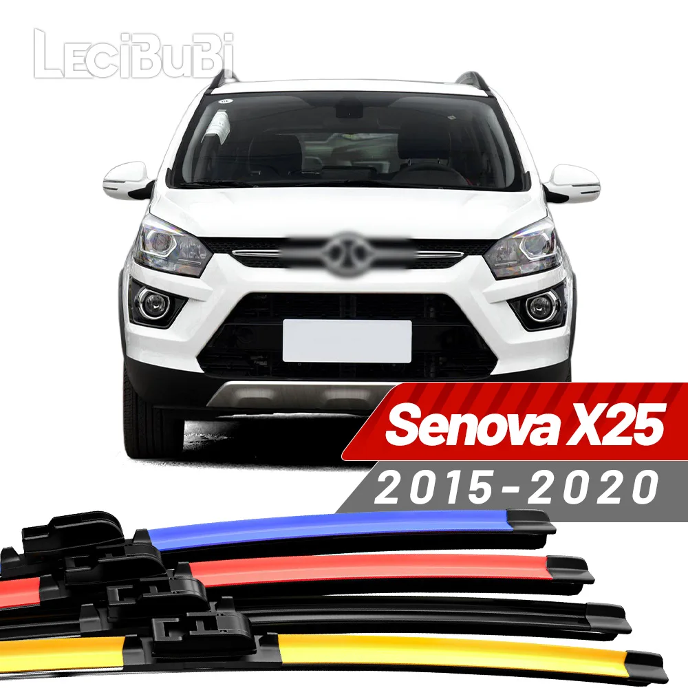 

2 шт. для BAIC Senova X25 2015-2020 2016 2017 2018 2019 щетки стеклоочистителя переднего стекла дворники