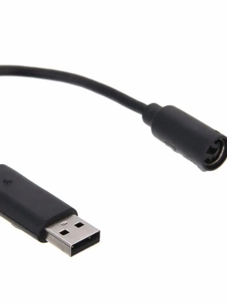 Adaptateur de câble USB de remplacement pour Xbox 360, câble d'extension USB pour manette de jeu filaire Xbox 360