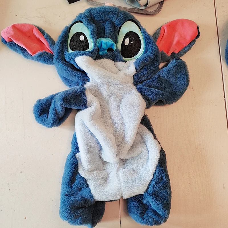 60/120cm Lilo and Stitch Disney Plush Toys Pixar Anime Plushie Big Stich Doll Pillow Semi-finished Leather Holster Gift for Kids