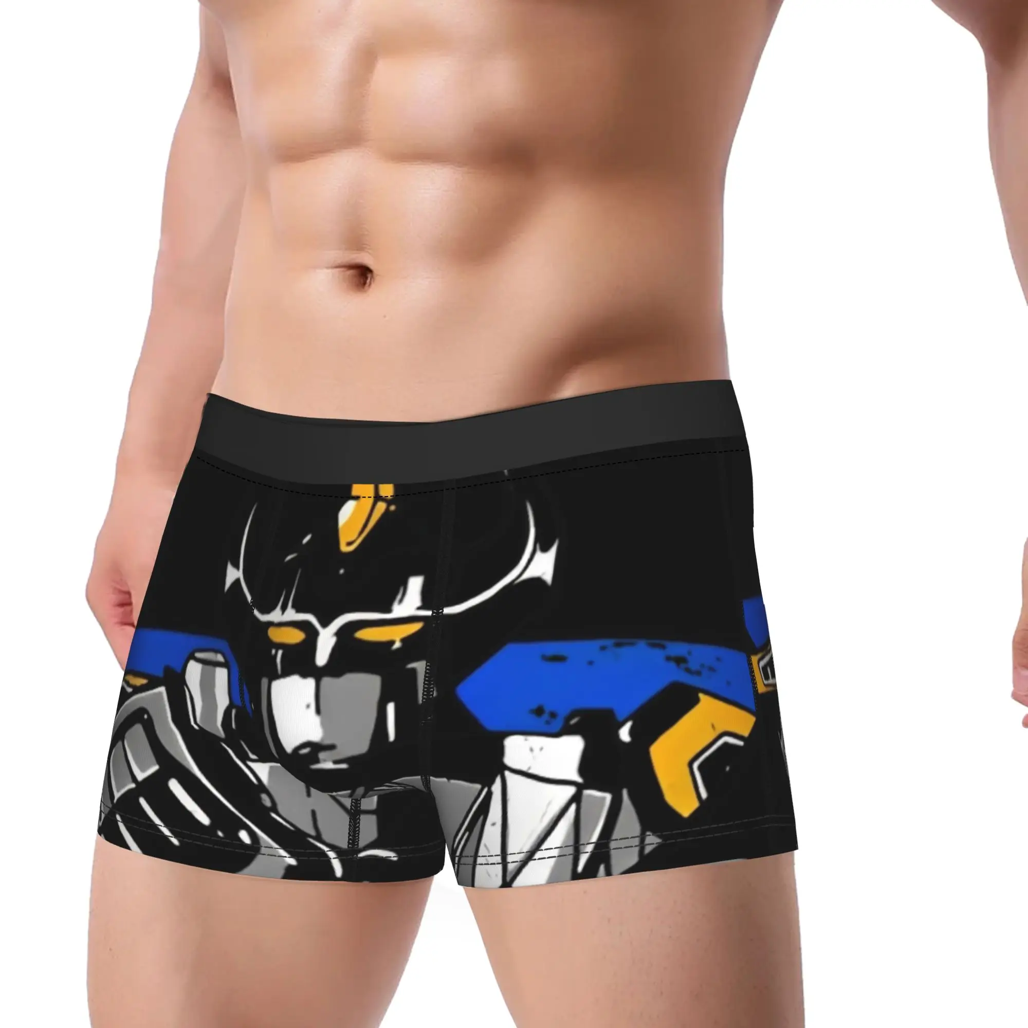 adults 18 plus Megazord Activated boxers  Underpants Homme Panties Men's Underwear Comfortable Shorts Boxer Briefs