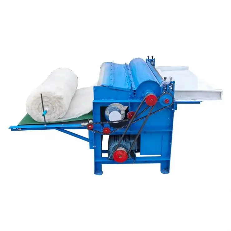 Old Quilt Fiber Opening Machine Waste Cotton Recycling Carding Machine for Cotton Reuse