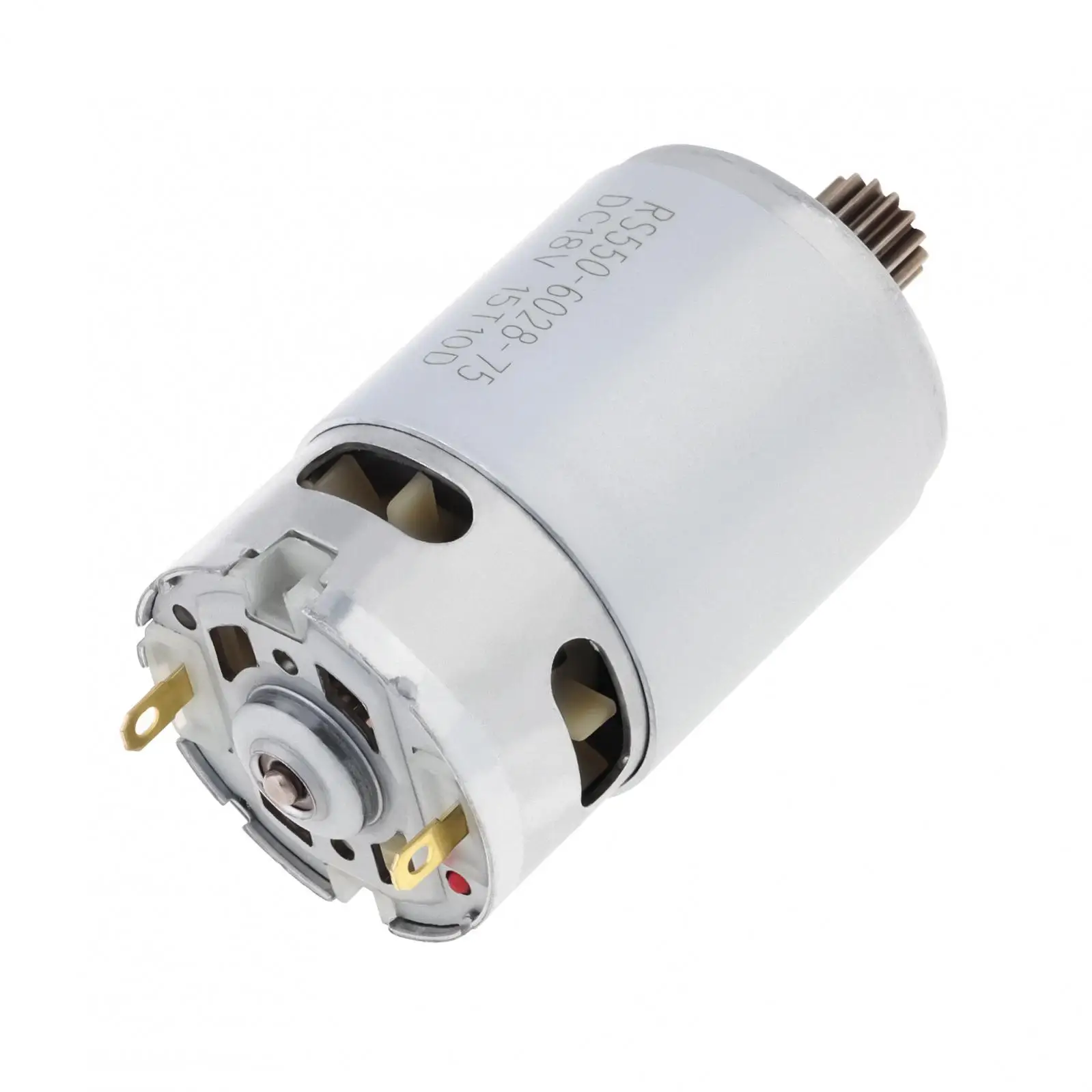 Motore CC RS550 a 15 denti 10,8 V, 12 V, 18 V, 21 V, 25 V Micro motore ad alta velocità per sega elettrica / trapano elettrico / cacciaviti elettrici