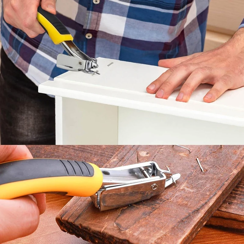 BAAG-Kit de herramientas para quitar grapas de tapicería, Extractor de grapas de instalación de sujetadores de construcción para muebles, suelo, pared de madera
