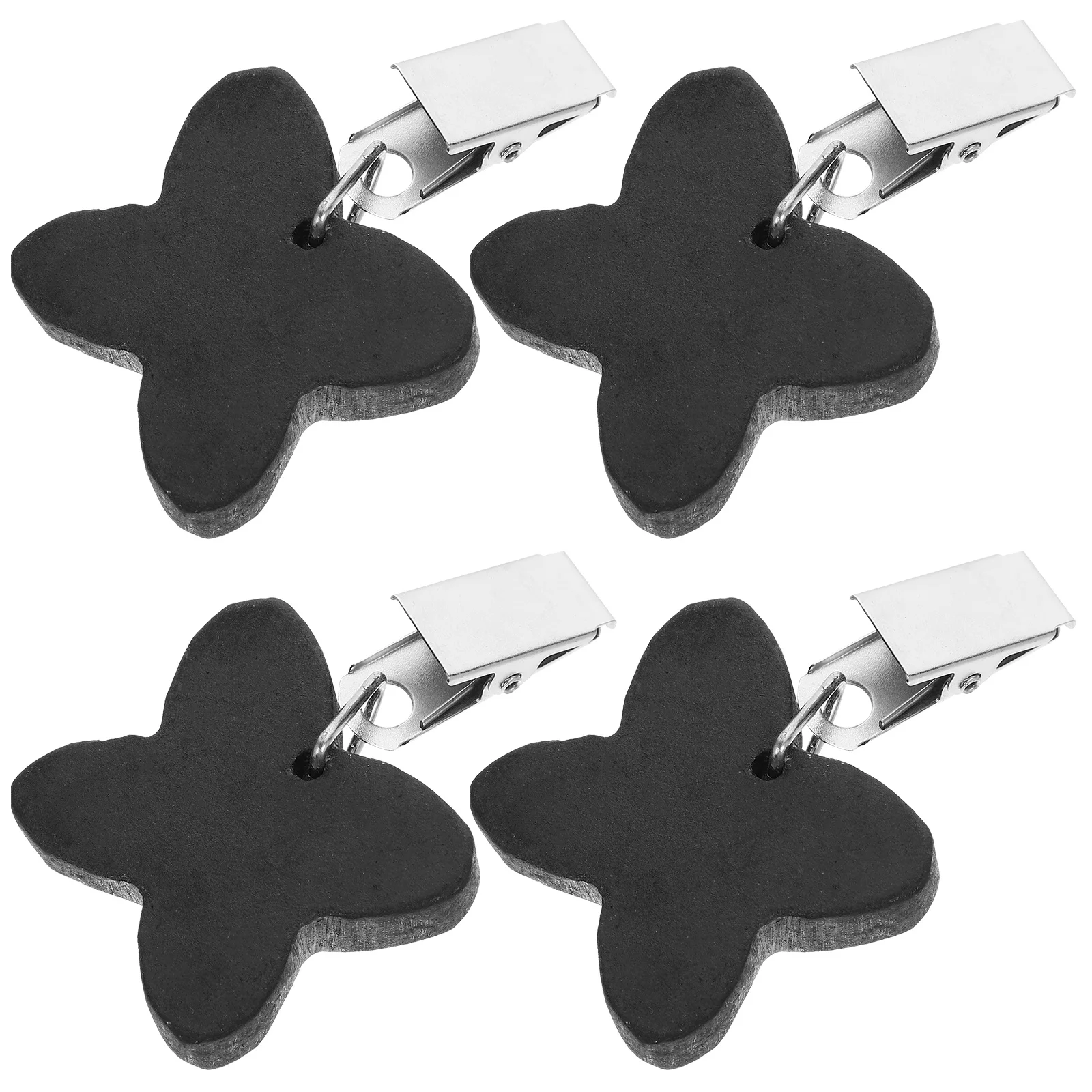 

4pcs Tablecloth Clips Decorative Table Cover Weight Outdoor Camping Windproof Table Cloth Holder For Dining Room Use Kitchen Bar