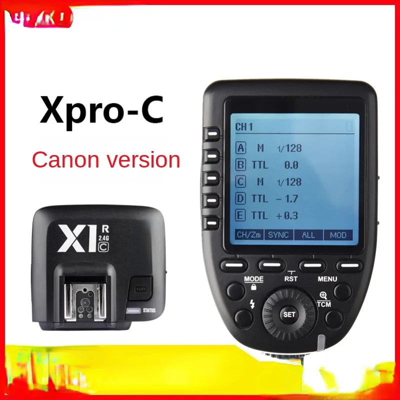 For Xpro-C Flash Trigger Trigger X1R-C Receiver Suit Canon Flash TTL High Speed Godox