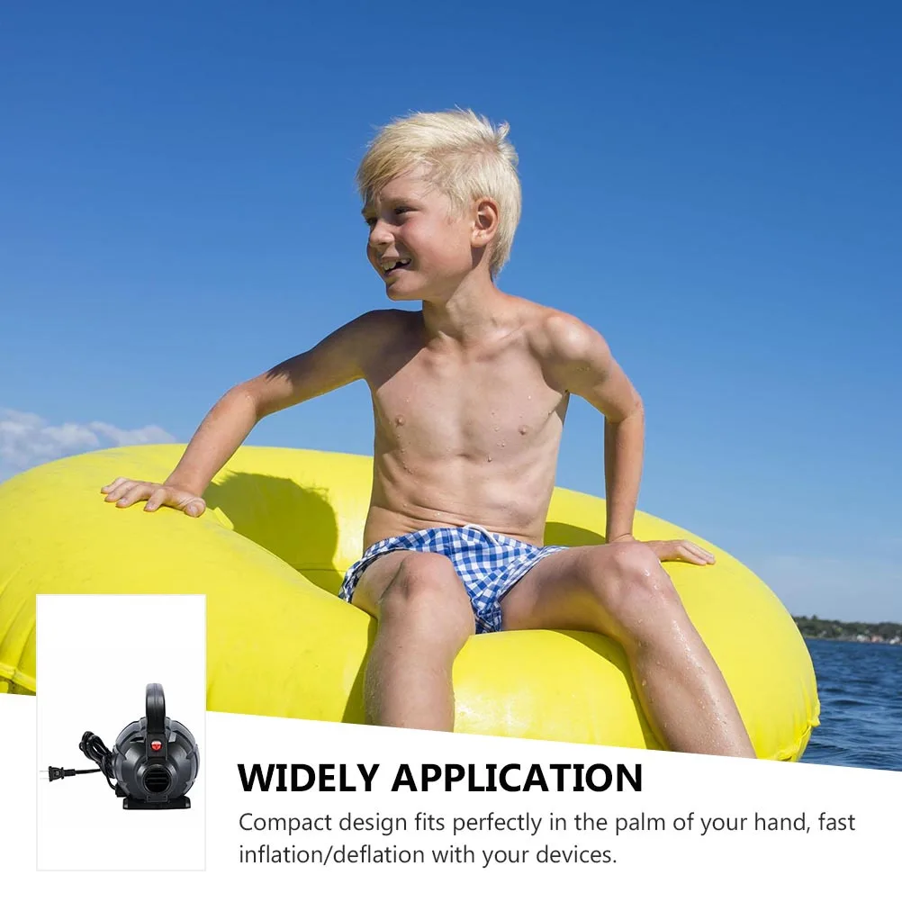 

1 set 1 Set Electric Pump For Inflatable Boat Air Bed Air Pump For Balloon Home Gymnastics Mats Portable Pvc Compressor