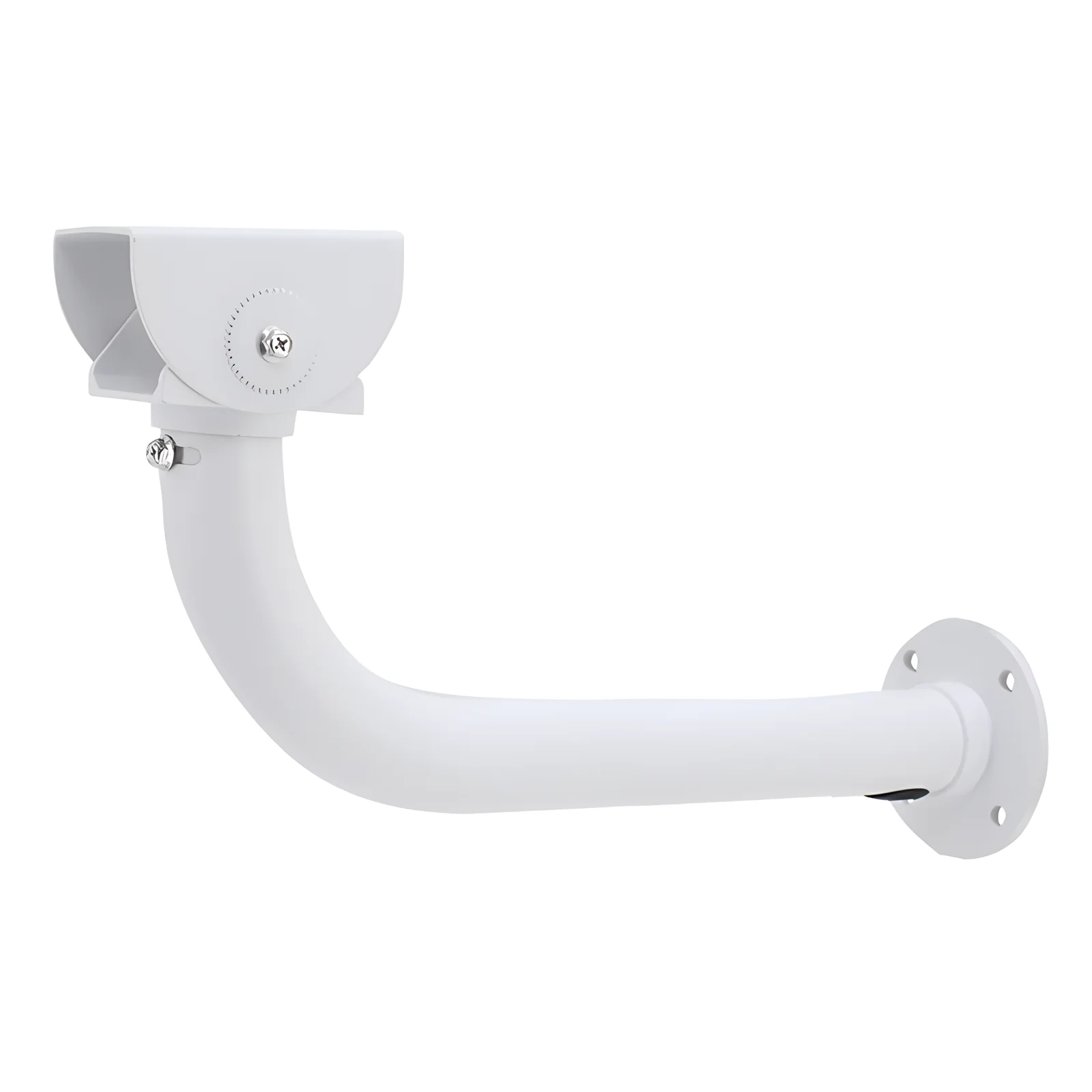 L-shaped 60cm Long Arm Bracket Surveillance CCTV Camera Bracket Aluminum Alloy Gun Machine Lengthened Camera Wall Mount Support