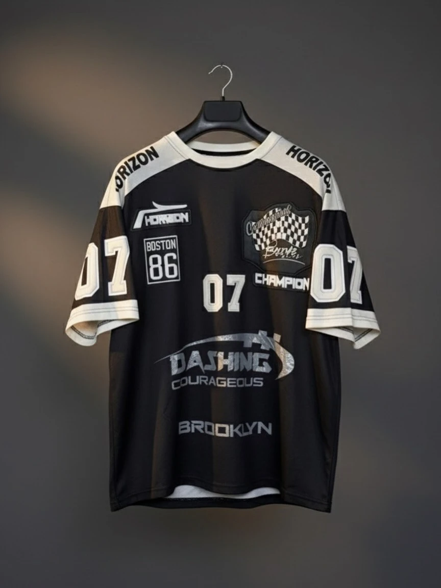 

Винтажная гоночная мужская футболка с 3D принтом для спорта на открытом воздухе, мужская и женская одежда с круглым вырезом, топы в стиле Харадзюку Y2k, футболка унисекс, одежда