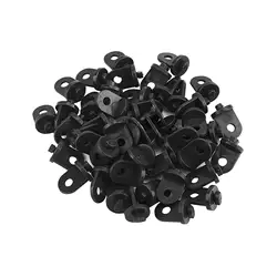 50Pcs Greenhouse Plant Clip Hook Planter Clips Accessories for Greenhouse for Hanging Flower Baskets Greenhouse Tomato Pots