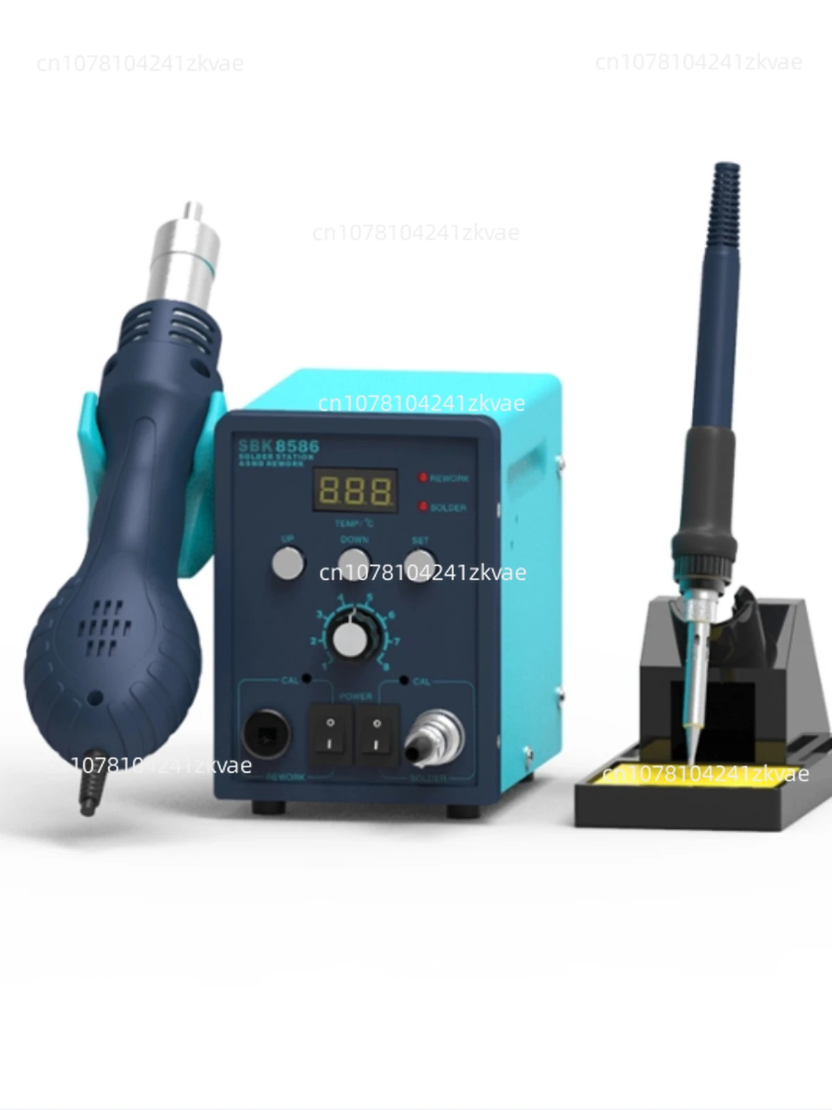 

Professional Factory BK8586 700W De-soldering rework welding table SMD 2 in 1 Hot Air Soldering Station