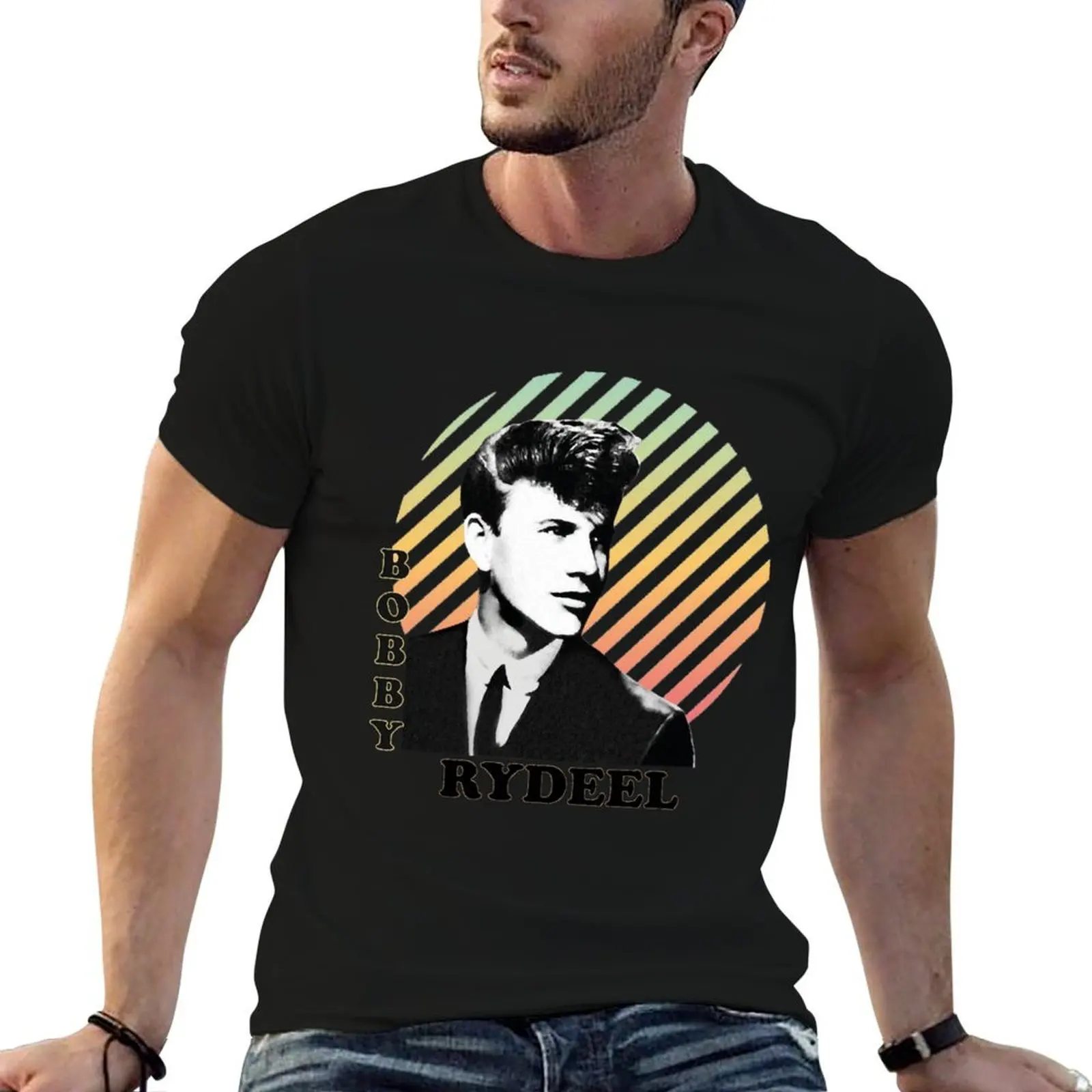 

bobby rydell Classic T-Shirt man t shirts cotton funny t shirts dark humor black cotton t-shirt plain for man package T-shirt