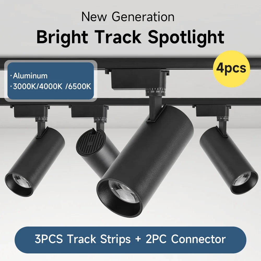 LED الأضواء مجموعة Led أضواء المسارات إضاءة السقف السكك الحديدية ضوء السقف تجهيزات الإضاءة لمتجر الملابس ديكور المنزل بقعة ضوء 220 فولت
