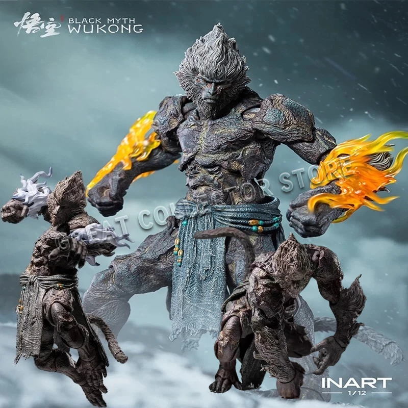 INART Black Myth: Wukong, Figura Articulada em Escala 1/12