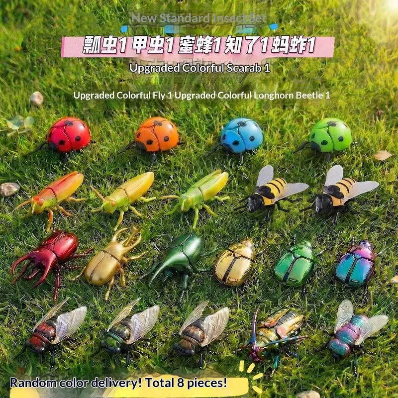 Wind‑up Chafer Beetle Clockwork Toy Simulated Insect Crawling Model Children Educational Cognitive Learning Plaything