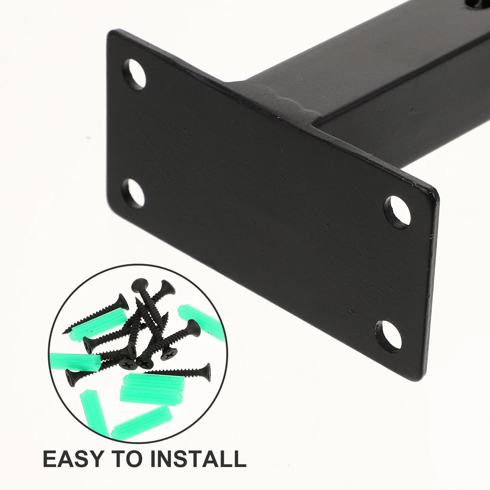 

2pcs Heavy Duty Mounting Metal Shelf Support Thick Sturdy Diy Floating Durable Iron Wall Shelf For Living Room Bedroom Study