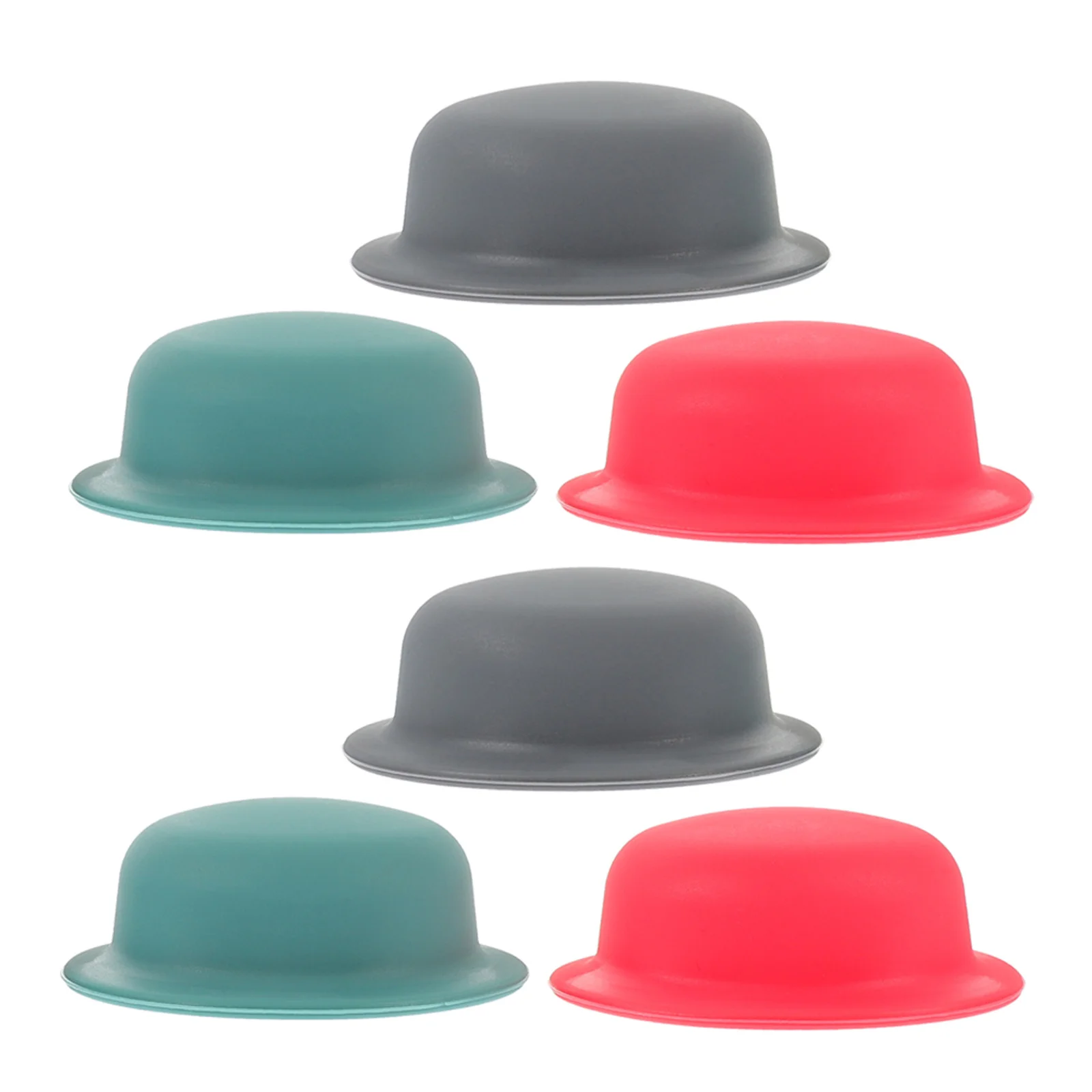 

6Pcs Silicone Pot Lid Knob Cover Heat Resistant Handle Protector Anti-Scald Non-Slip Kitchen Gadget for Pots and Pans