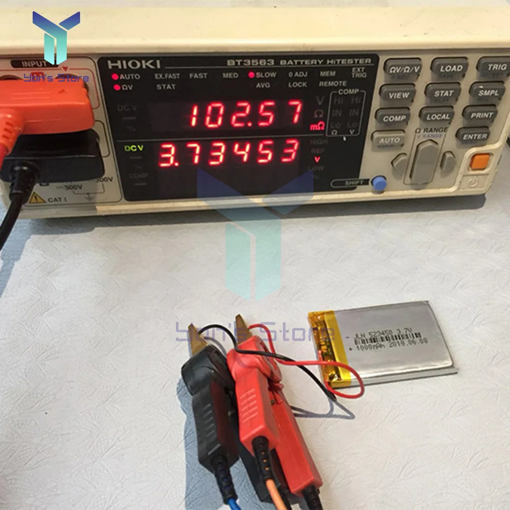 RC3563 18650 Tester di resistenza interna di tensione della batteria schermo LCD Tester di batteria al litio ferro fosfato ad alta precisione