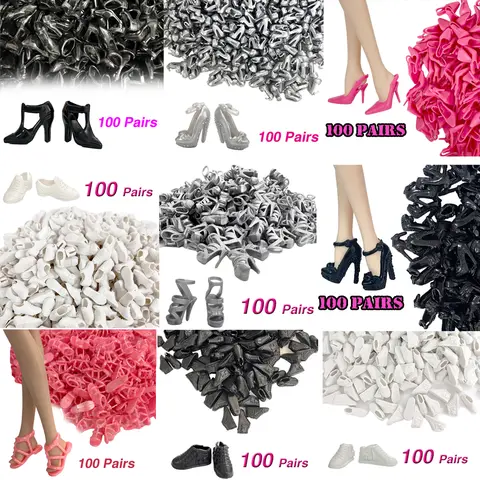 Mix 11.5 Inch Doll Shoes Cute Heels Fashion Sandals For 29CM Doll Clothes 1/6 Dolls Accessories High Quality Baby GIft Toy JJ