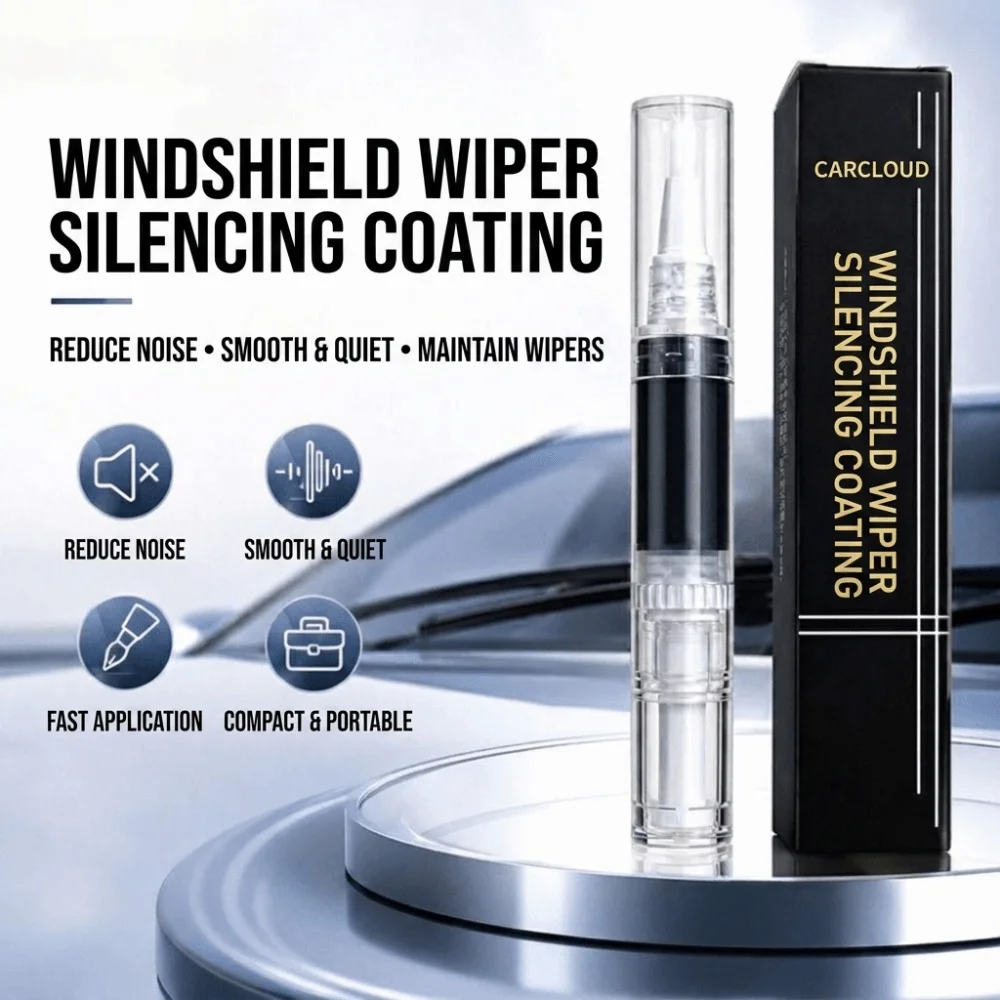 Fast Acting Wiper Noise Reduction Coating Precise Application Smooth Wiping Automotive Lubricant Noise Reduction Anti Aging