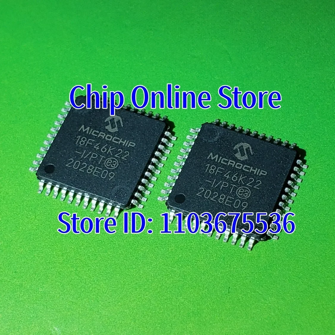 5~50pcs  PIC18F46K22-I/PT  TQFP44  New Original  8 Bit Microcontroller MCU  PIC18F46K22