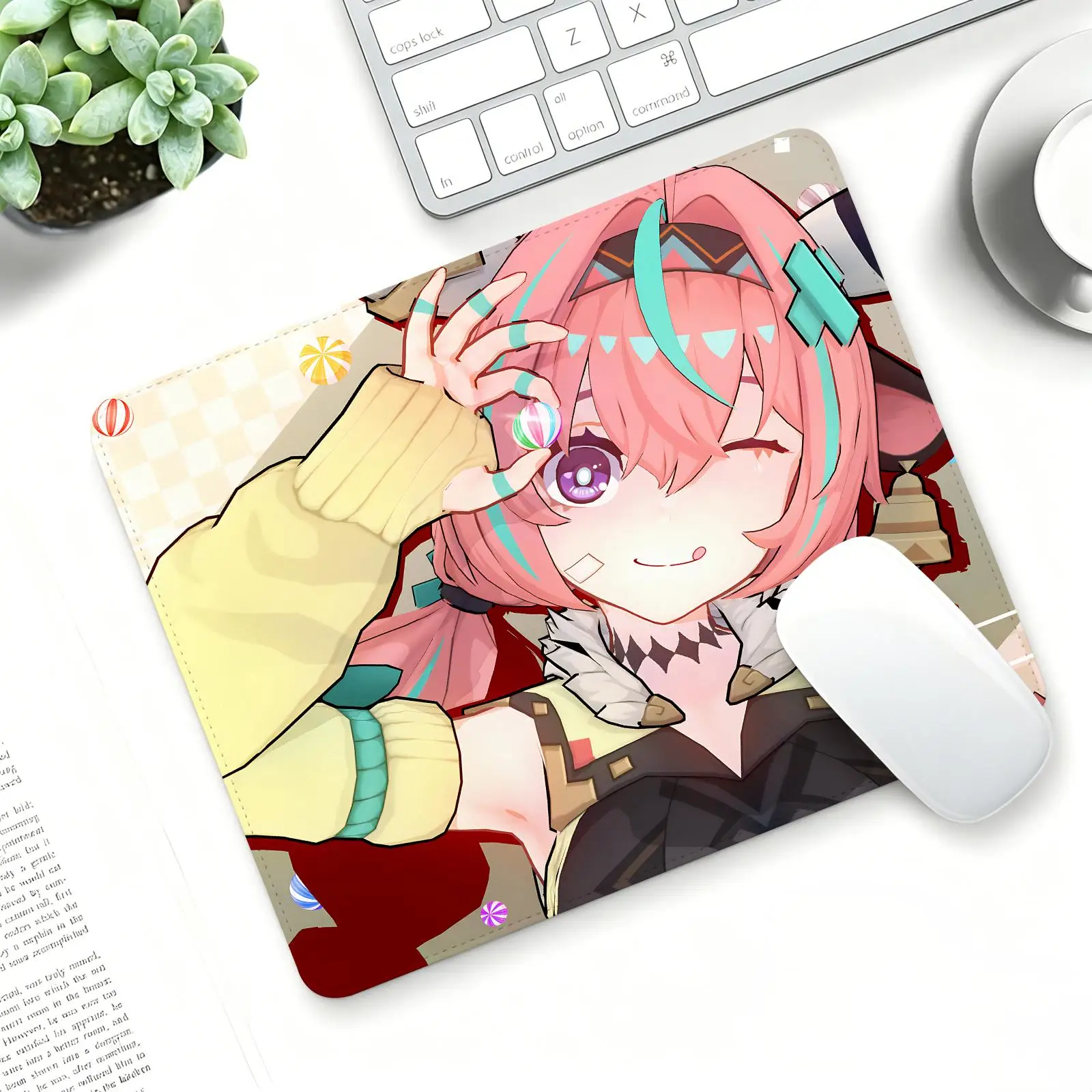 Genshin Impact Varesa Mouse Pad Regular gaming mouse pad S/M/L size Office mouse pad Laptop desk mat Stitched edge mouse pad