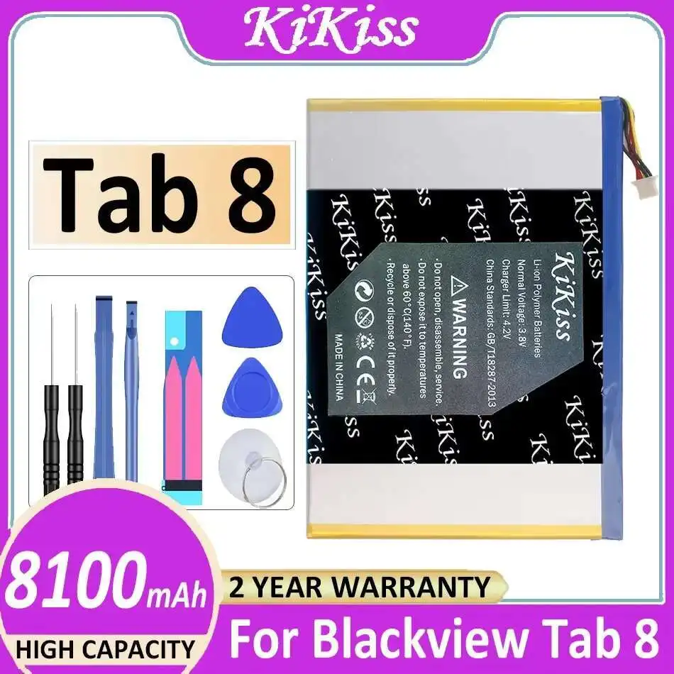 

High-Efficiency 8100Mah For Blackview Tab 8 Tablet Battery