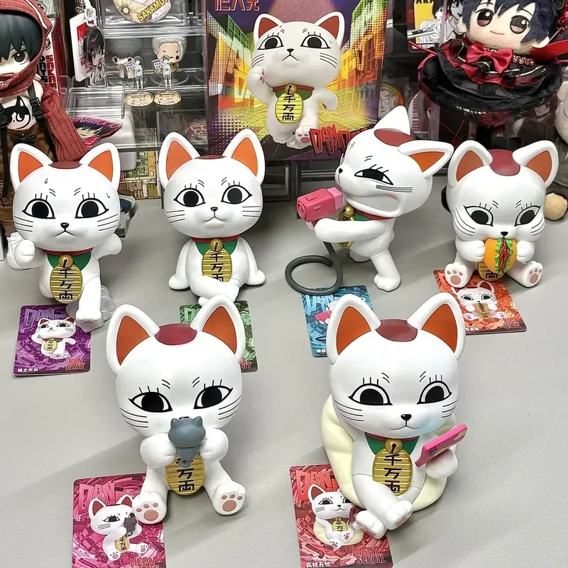 Dandadan authentique ‌   Figurine de collection Lucky Cat Granny à grande vitesse, boîte mystère, modèle 150 % plus grand, en matériau solide, ornement de bureau