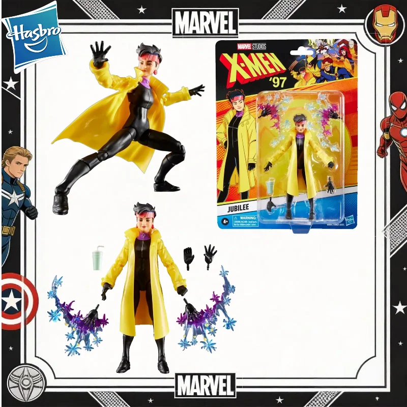 

【IN STOCK】Hasbro Marvel Legends Series X-Men '97 Jubilee 6-Inch Action Figure Collection Original Toys Model Gifts