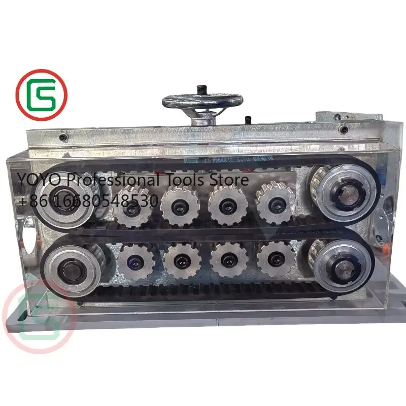 as6Belt Traction Straightening Feeding Metal Straightening Feeder and Haul off Profiles