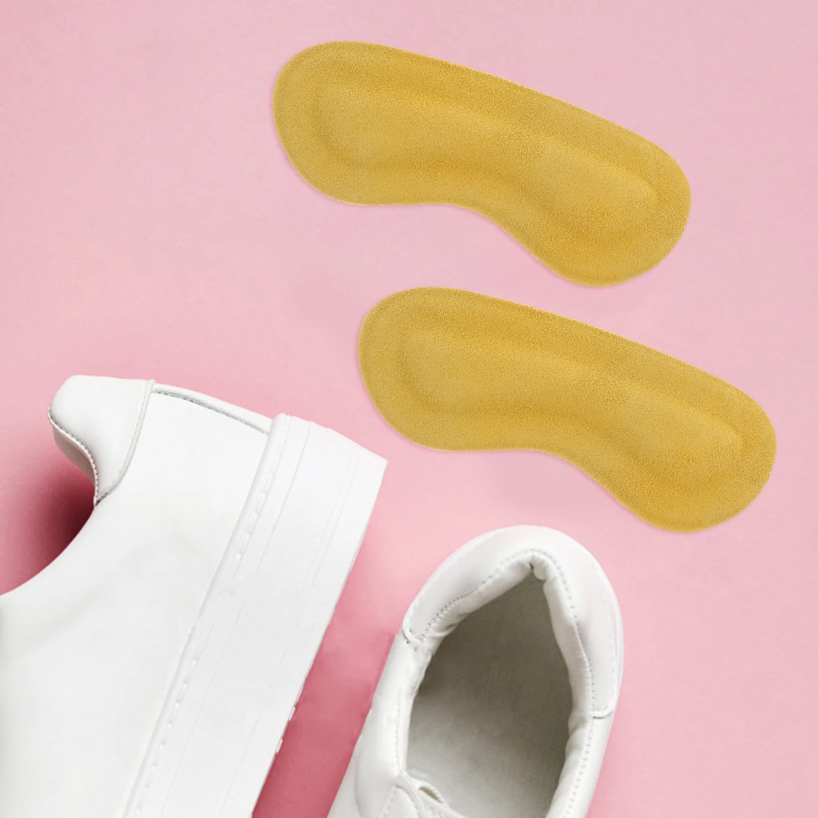 

4pcs Protectors For High Shoes Anti-Slip Wear-Resistant Replaceable Shoe Heel Pads Foot Care Supplies Durable Skin-Friendly