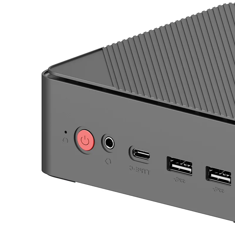 N100 mini host home office computer 44K output dual network port dual pc desktop