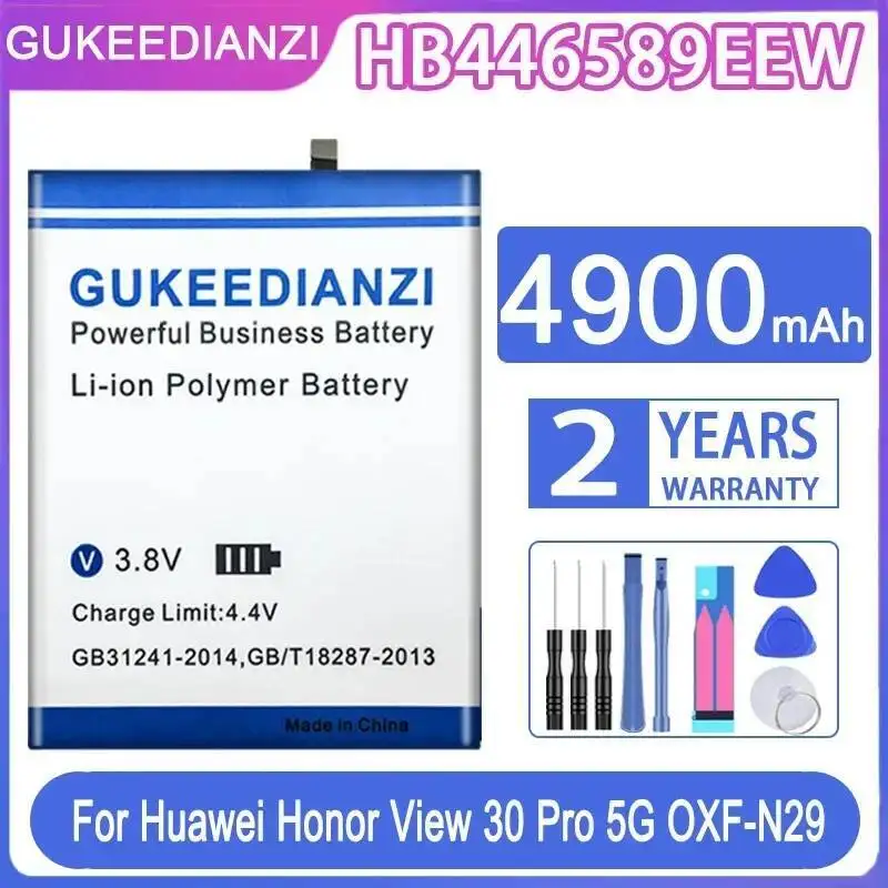 

Для Huawei Honor V30 Pro V30pro аккумулятор мобильного телефона высокой емкости 49000 мАч HB446589EEW