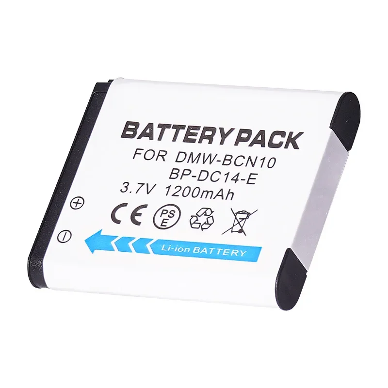 DMW-BCN10 Camera Battery 3.7V 1200mAH DMW-BCN10E Rechargeable Battery for Panasonic Lumix DMC-LF1 DMC-LF1K DMC-LF1W BCN10PP view 4