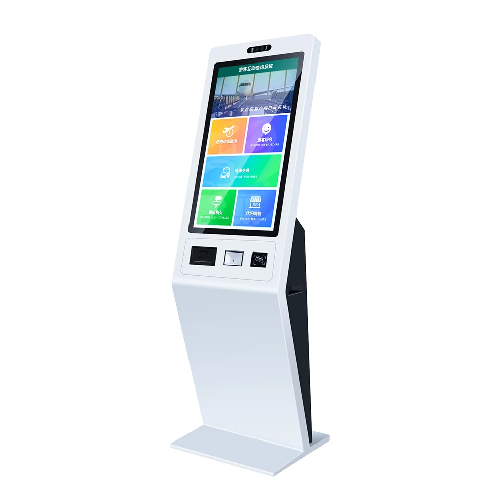 Hot Sales 32 43 Inch All In One Android Window System POS Touch Screen Self Service Kiosk For Store Government Hotel