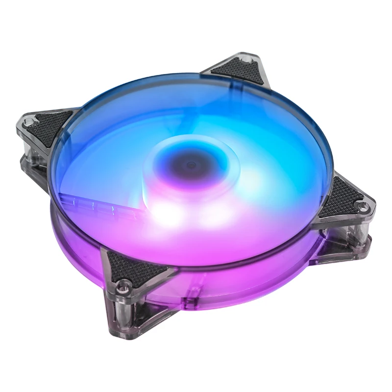 SAMA 120mm CPU Cooler Case Fan Cooling Cooler 40CFM /A-RGB LED 12V Mute Ventilador D-RGB Silent Fans Adjust Speed Aura 3fan/Set