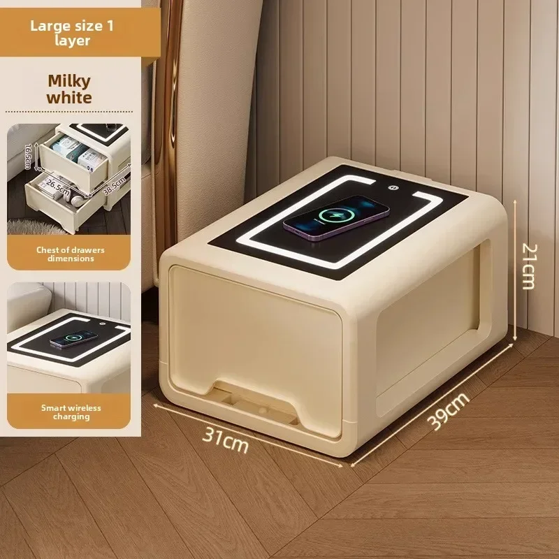 Storage Box, Bedside Table, Thickened Drawer-type Storage Cabinet, Household Living Room, Bedroom, Bedside Seam, Storage Cabinet