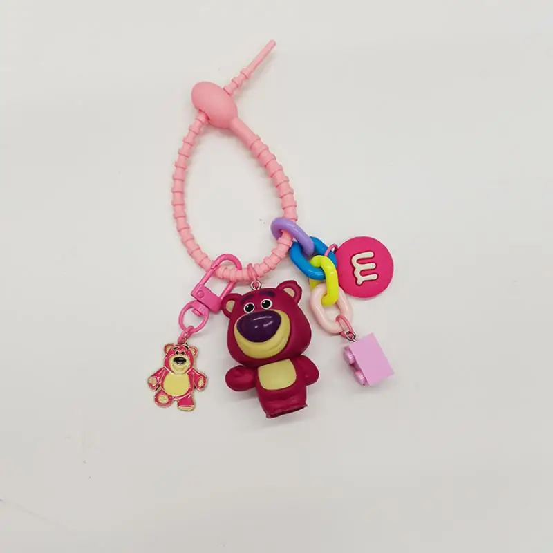 Disney Toy Story Buzz Lightyear Woody Creative Cartoon Alien Keychain Backpack Pendant Accessories Boys and Girls Birthday Gifts